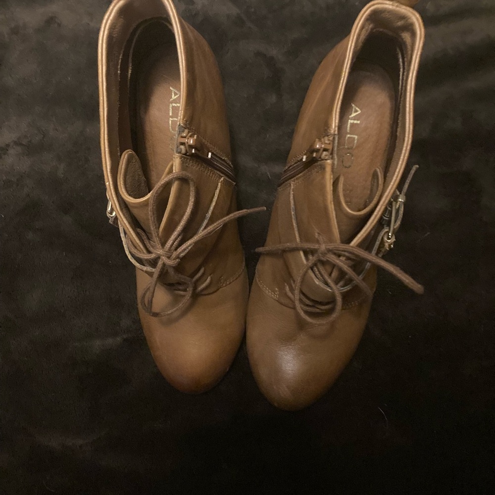 Aldo Women's Tan Ankle Booties